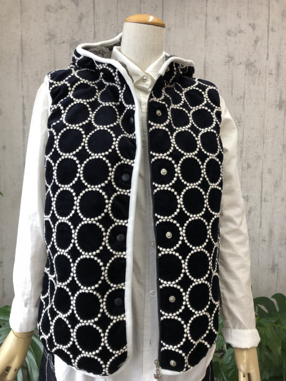 ミナペルホネン ダウンベスト （mina perhonen / ミナペルホネン  