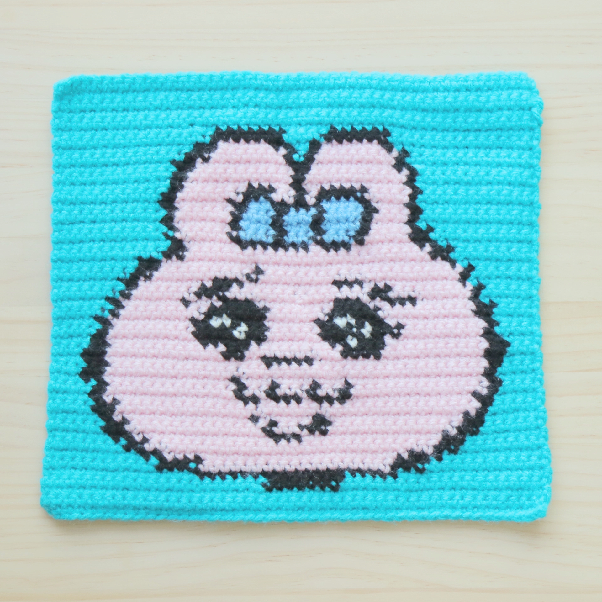 件 ドット絵」のアイデア タペストリー ドット絵 タペストリーかぎ針
