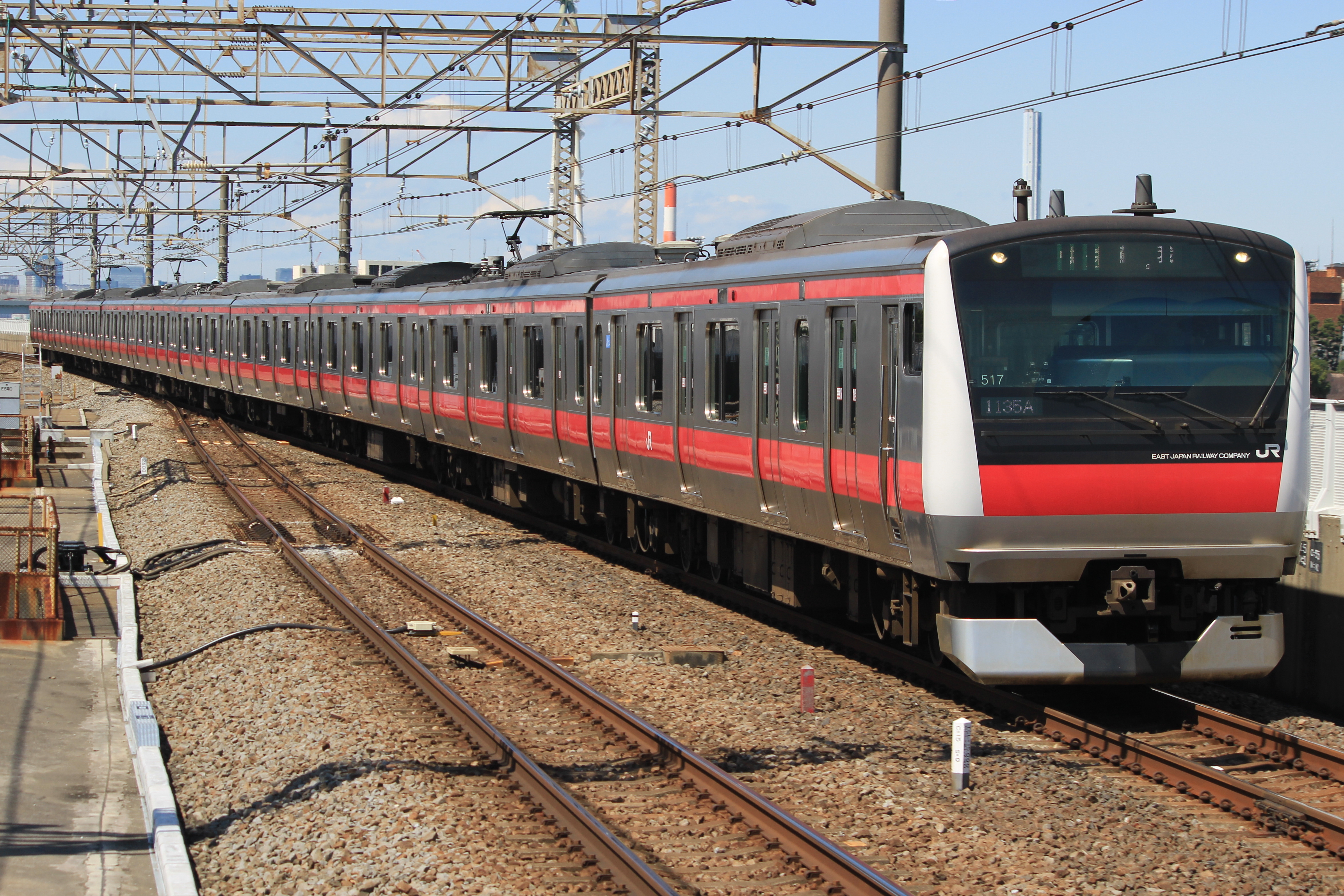 Jr東日本 E233系5000番代 編成表 京葉線 キイロイトリの乗り物ブログ