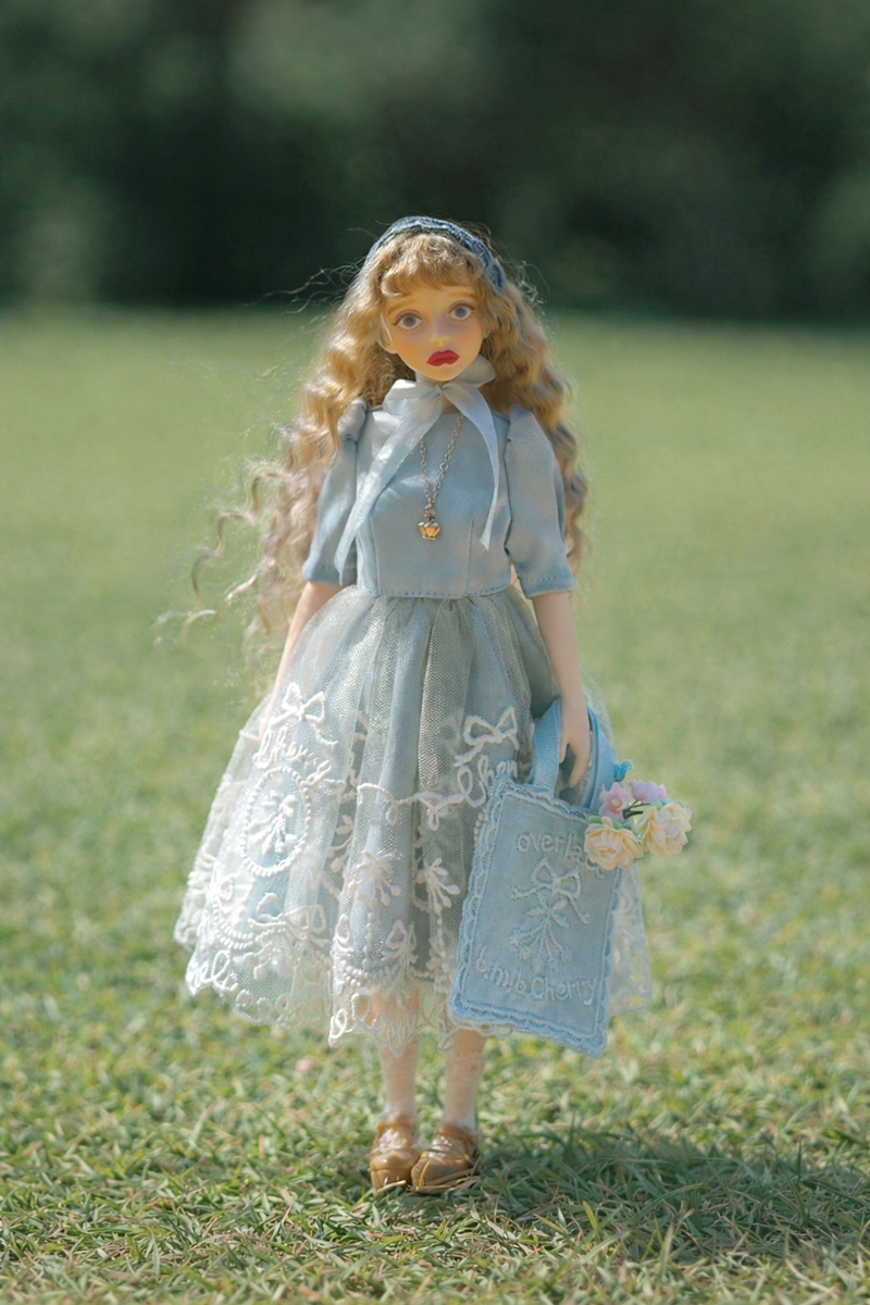 チェリードレス Cherry × overlace Dress set | Dollybird