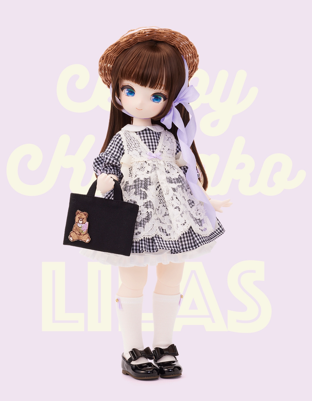 海外ディーラー様製　1/4ドールシューズ　2種セット　kumako リボン　星 Baby KUMAKO「Lilas」 | Dollybird