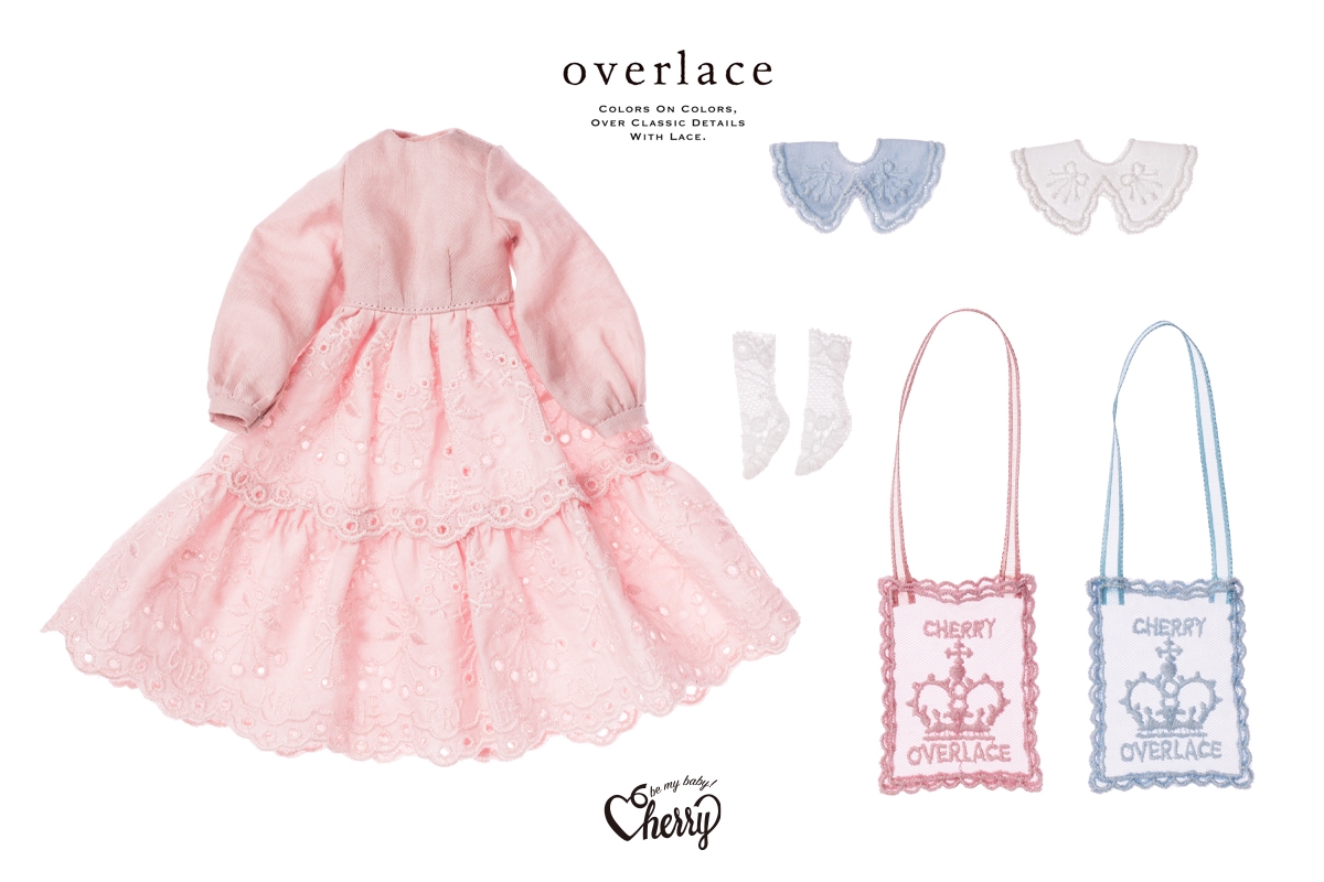 Cherry × overlace Dress set | Japanese Doll Magazine