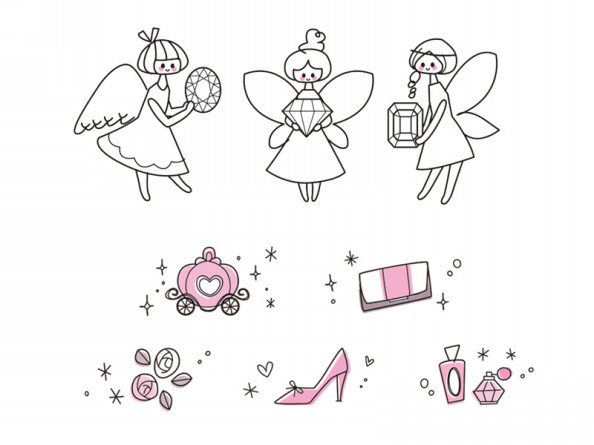 秋山まりあさん著 本当に幸せになる手帳 中央公論新社 Illustrator Yuko Ikari