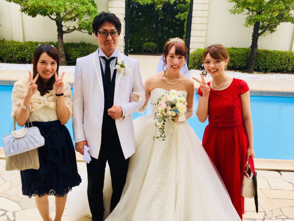 親友の結婚式 Reika Muroya