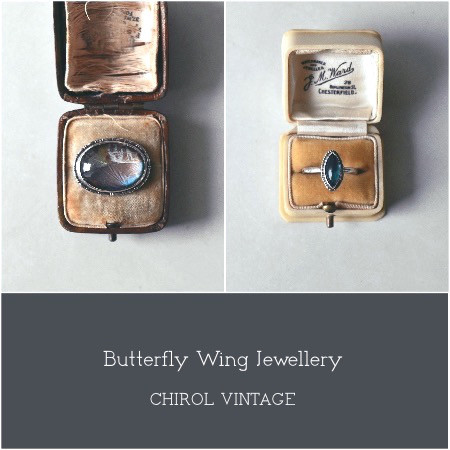 ヴィンテージ バタフライウィング ジュエリー Antique Vintage Jewellery Chirol Vintage