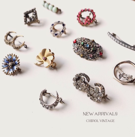 美しきアンティークミニブローチ | Antique & Vintage Jewellery ...