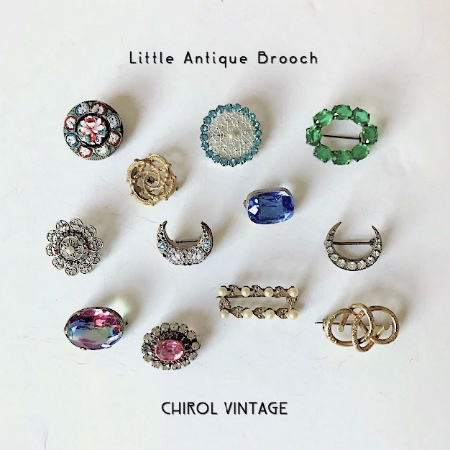 ヴィンテージ＆アンティーク ミニブローチ入荷 | Antique & Vintage