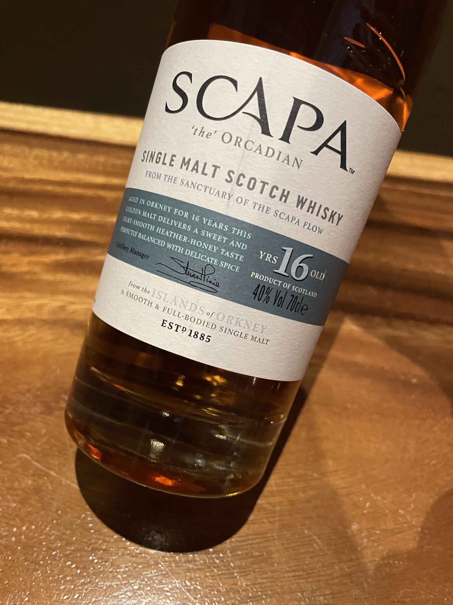 スキャパ SCAPA 16年 シングルモルトウイスキー