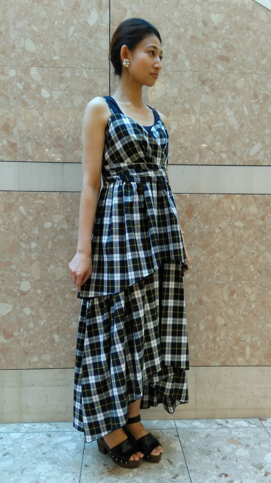 チェックティアードワンピース❤️ | Lois CRAYON SHOP STAFF BLOG 
