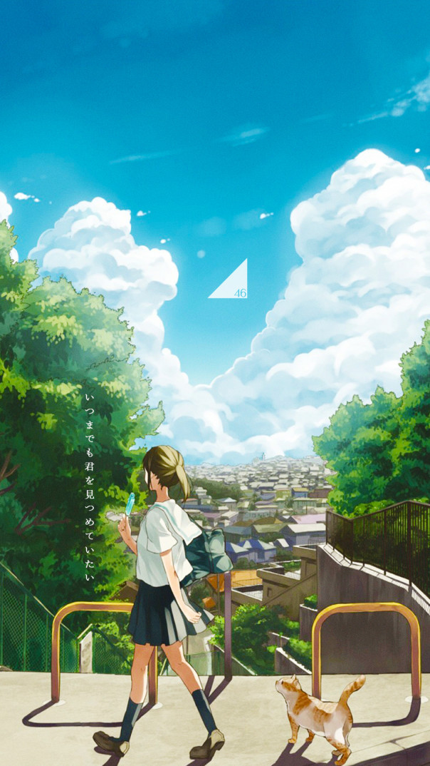 ぜいたく夏 壁紙 スマホ アニメ画像 ぜいたく夏 壁紙 スマホ アニメ画像