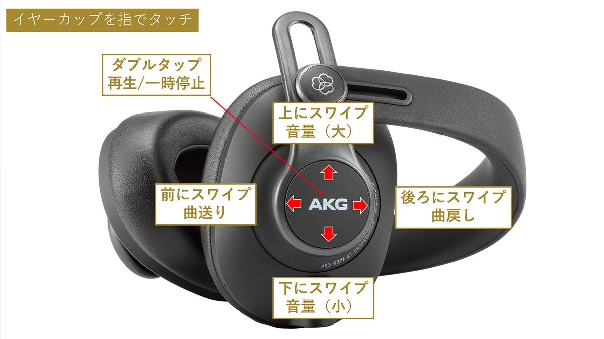 いい音、はじめませんか？」AKGプロフェッショナル・ヘッドホンK361-BT