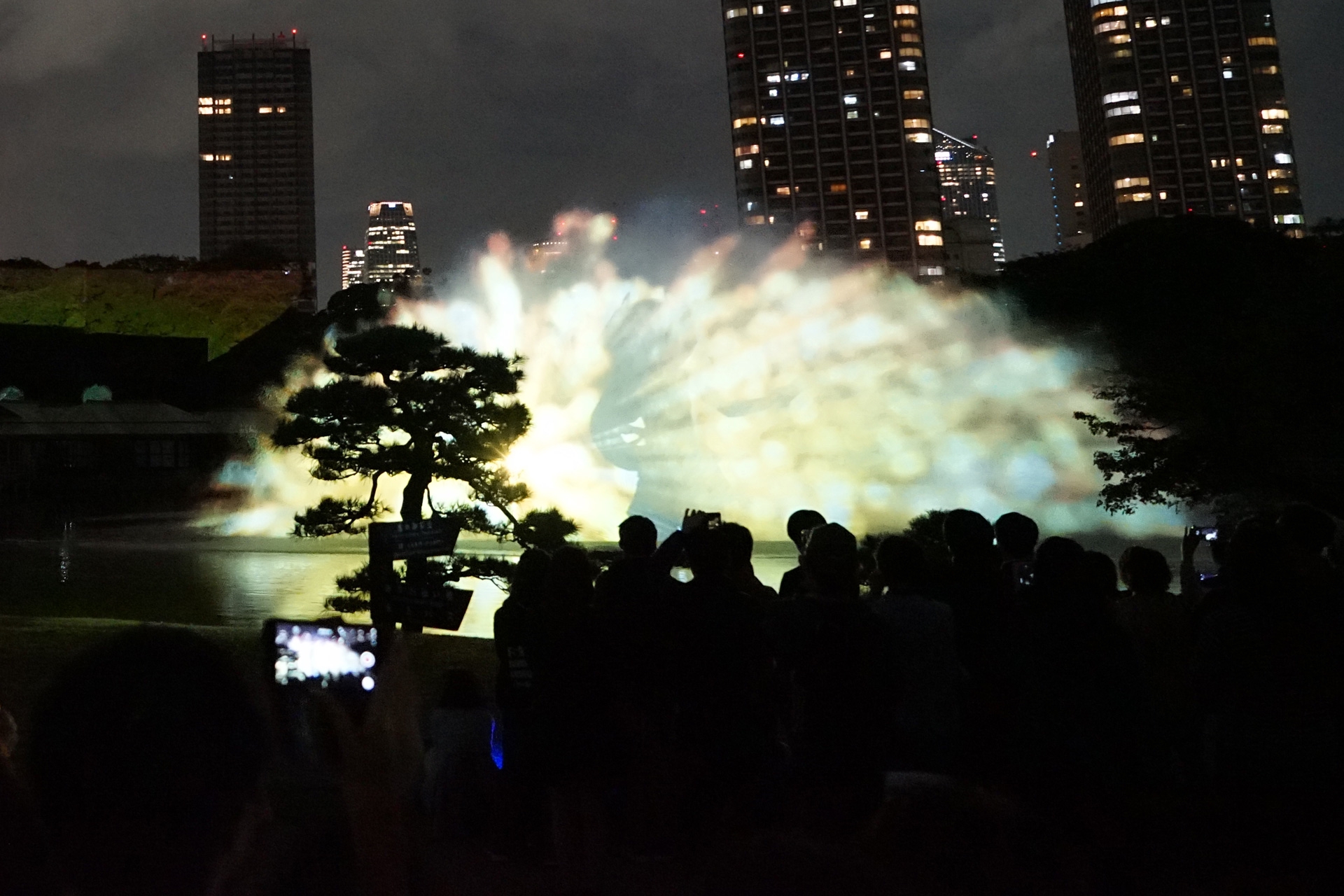 東京150年祭に技術協力。浜離宮で初音ミクのプロジェクション