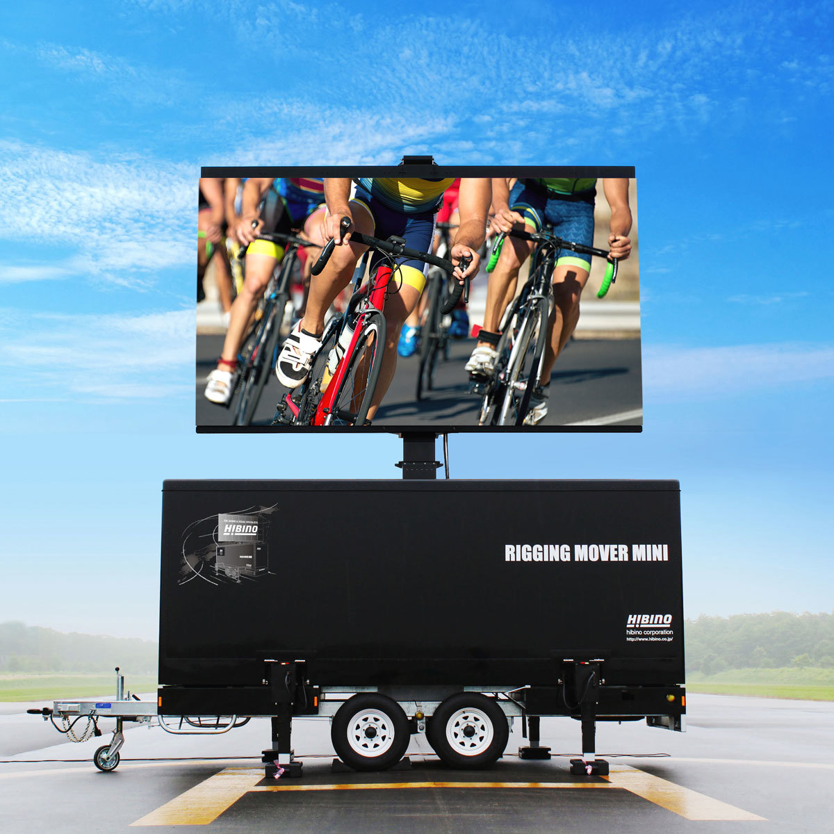 2017ジャパンカップサイクルロードレースが自転車のまち宇都宮で10月20～22日に開催！ヒビノは大型映像で競技と観戦を盛り上げます