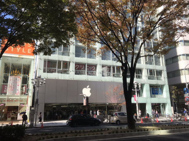 栄 アップルストア名古屋栄 で Iphone Xs Iphone Xr を 名古屋発 街とりっぷマガジン Pon Po ポンポ