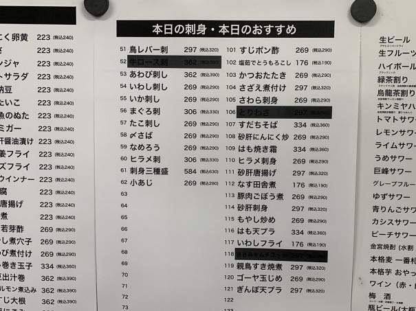 四日市 立ち呑み酒場 スタンドゑびす で乾杯しながらのまぐろ刺しは幸せな気分に 名古屋を中心とした街とりっぷマガジン Pon Po ポンポ