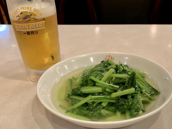 今池 味仙今池本店 で生ビールで乾杯しながら青菜炒めを 名古屋発 街とりっぷマガジン Pon Po ポンポ