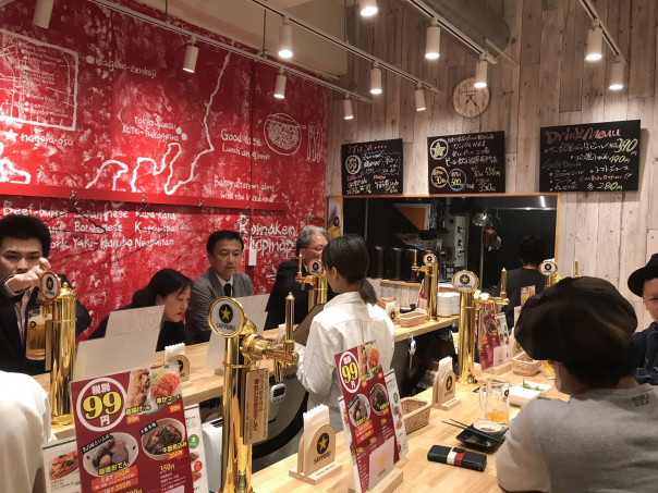 大須 名古屋初上陸 ローマ軒 名古屋大須店 は焼きスパ 黒ラベル生飲み放題で 名古屋発 街とりっぷマガジン Pon Po ポンポ