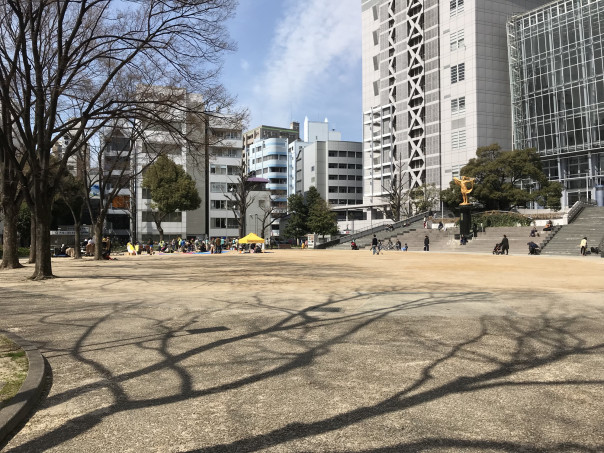 栄 ナディアパーク南側に隣接した都市公園 矢場公園 名古屋発 街とりっぷマガジン Pon Po ポンポ