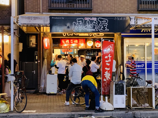 名古屋駅 全て税込３００円 懐かし人情屋台居酒屋 風ふう屋 へ 名古屋を中心とした街とりっぷマガジン Pon Po ポンポ