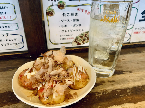 名古屋駅 懐かし人情屋台居酒屋 風ふう屋 で乾杯しながらたこ焼きを 名古屋発 街とりっぷマガジン Pon Po ポンポ