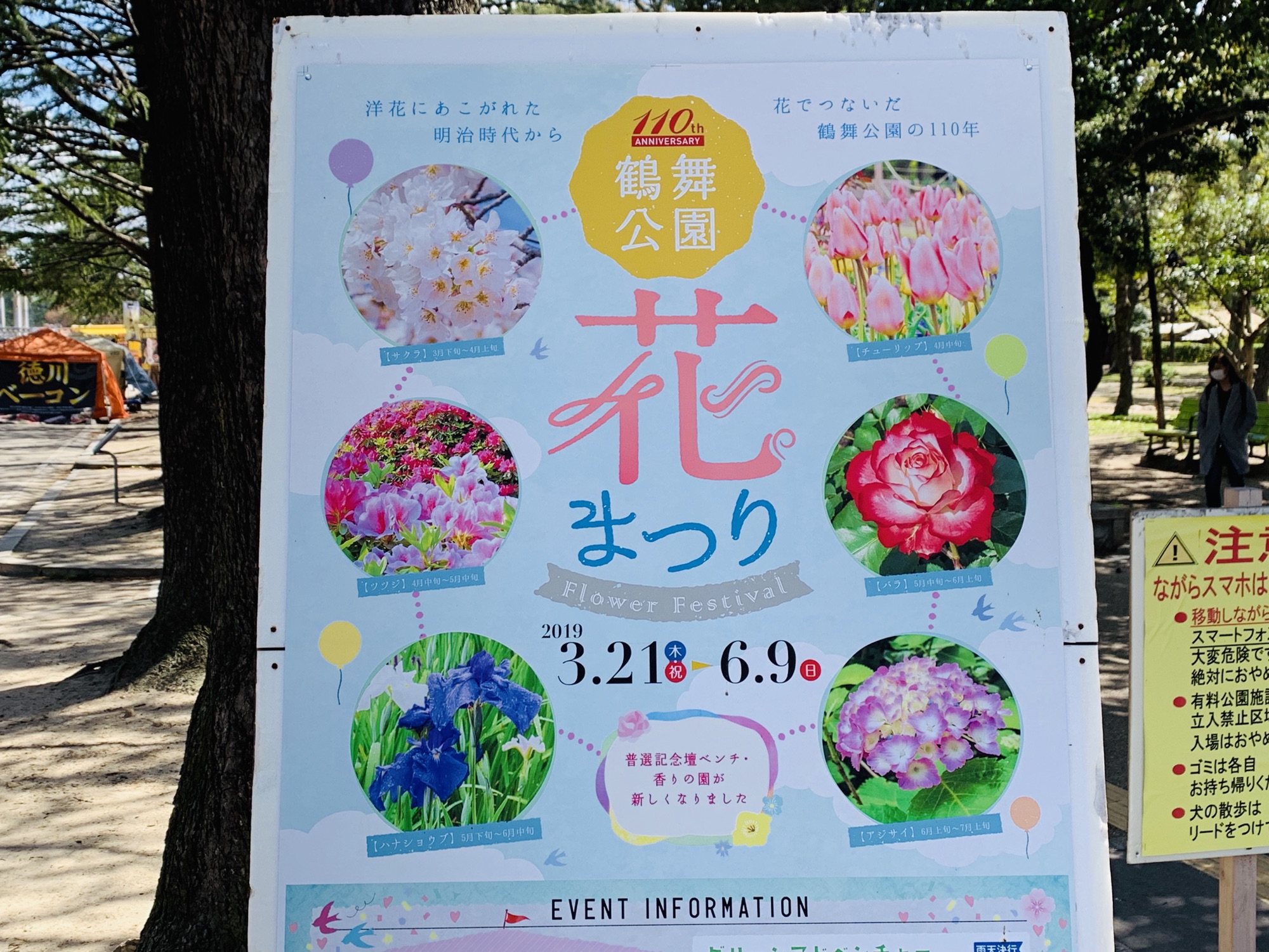 鶴舞公園 今年も 鶴舞公園花まつり が開催 名古屋発 街とりっぷマガジン Pon Po ポンポ