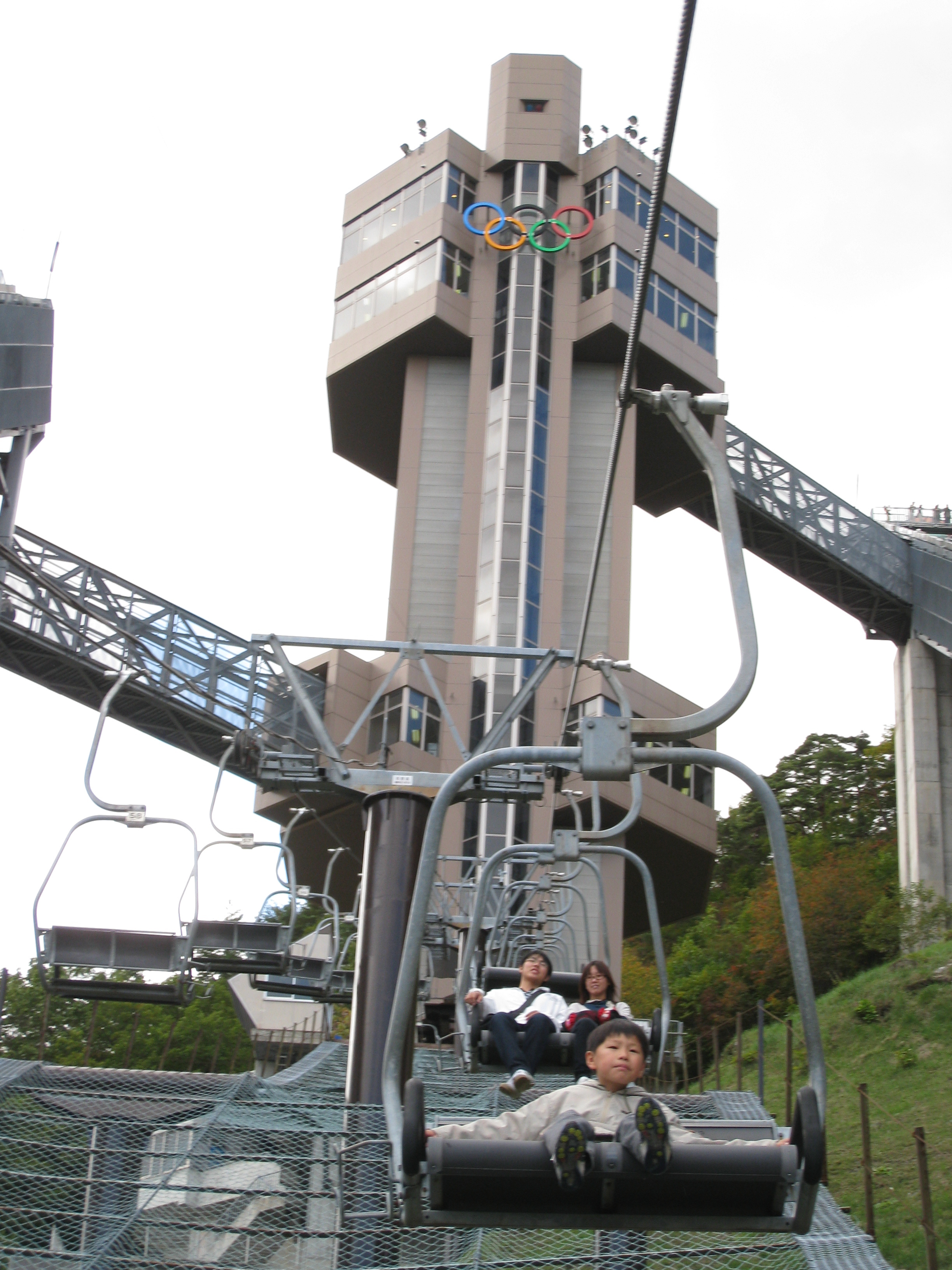 白馬ジャンプ☆ゴールド☆記念メダル☆茶平工業-