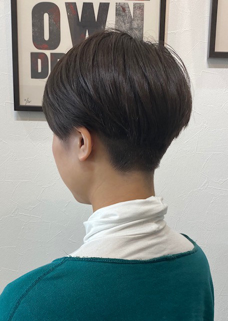 マッシュショートツーブロック Hair Make Gluck マッシュショートツーブロック Hair Make Gluck