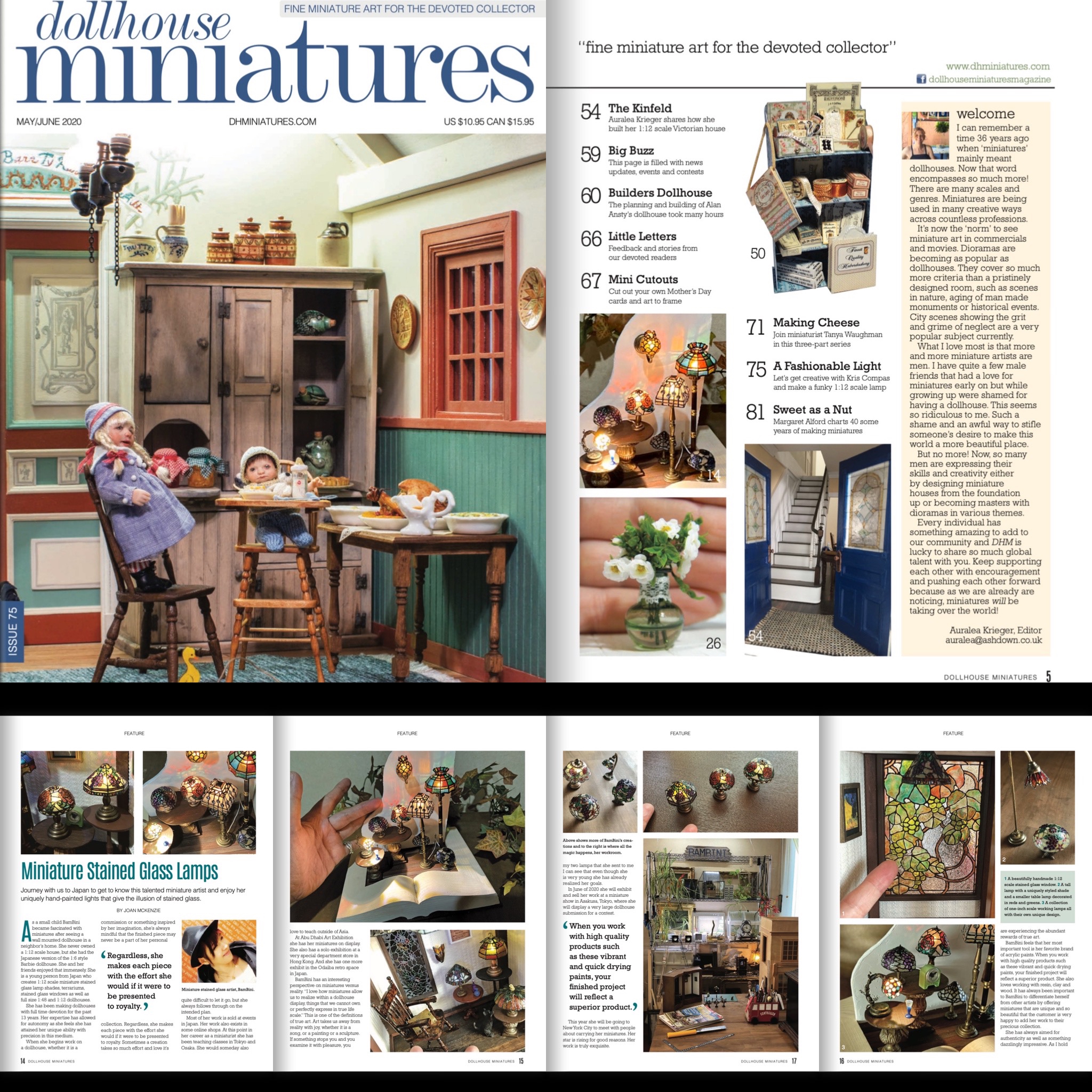 BamBi バンビ Miniature DollHouse