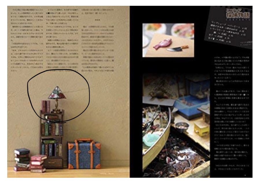 ミニチュア探偵物語ドールハウス教本別冊ミニチュア副読本掲載発売 