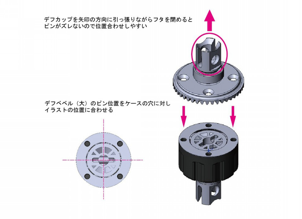 組み立てのワンポイント Kyosho Rc Blog