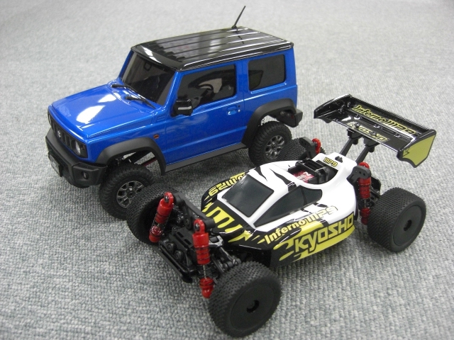 ミニッツバギー & ミニッツ4×4 おまけ ミニッツモトレーサー&ボディ-