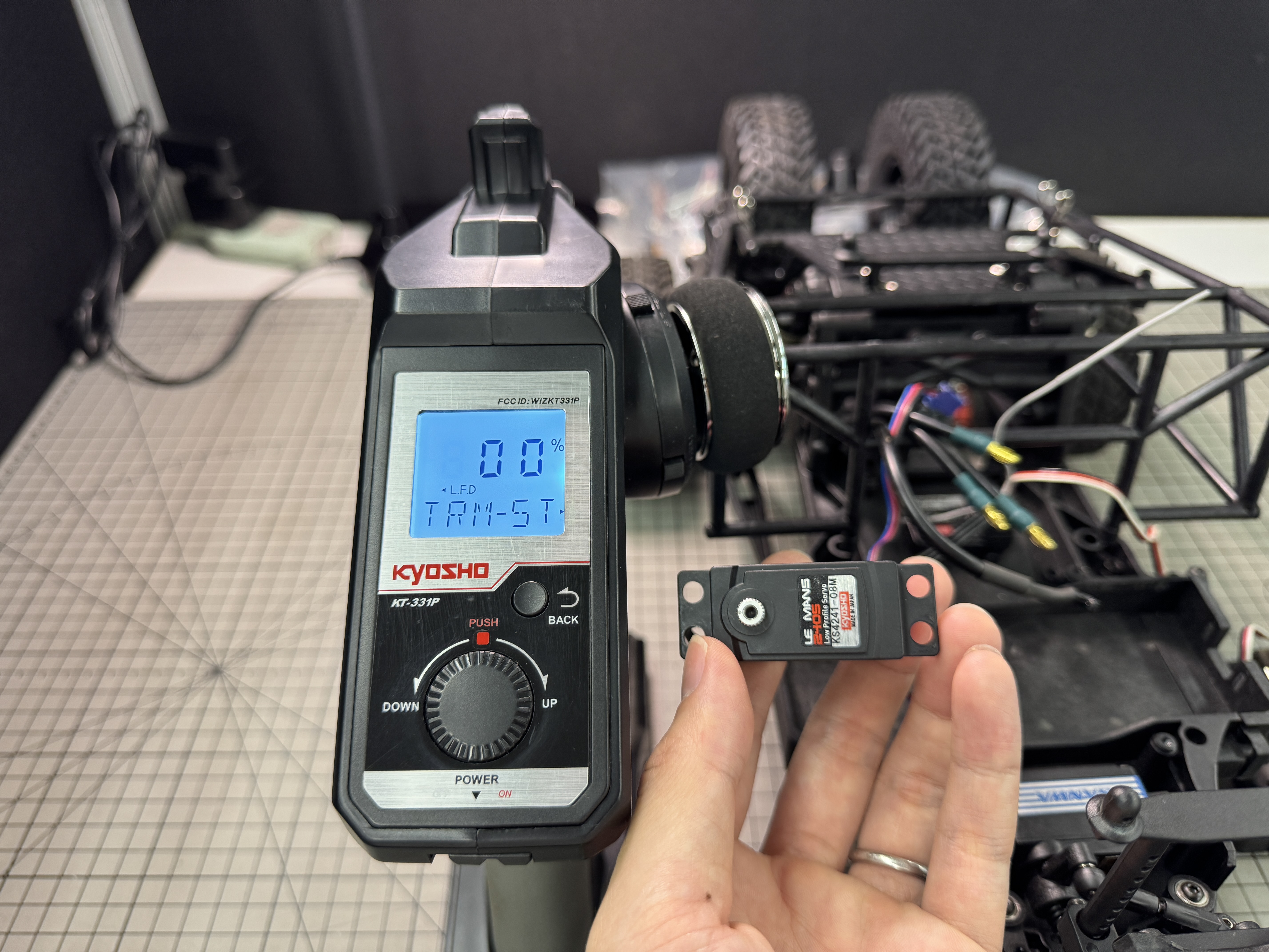 Outlaw Rampage Pro にル・マンサーボ搭載！ | KYOSHO RC BLOG