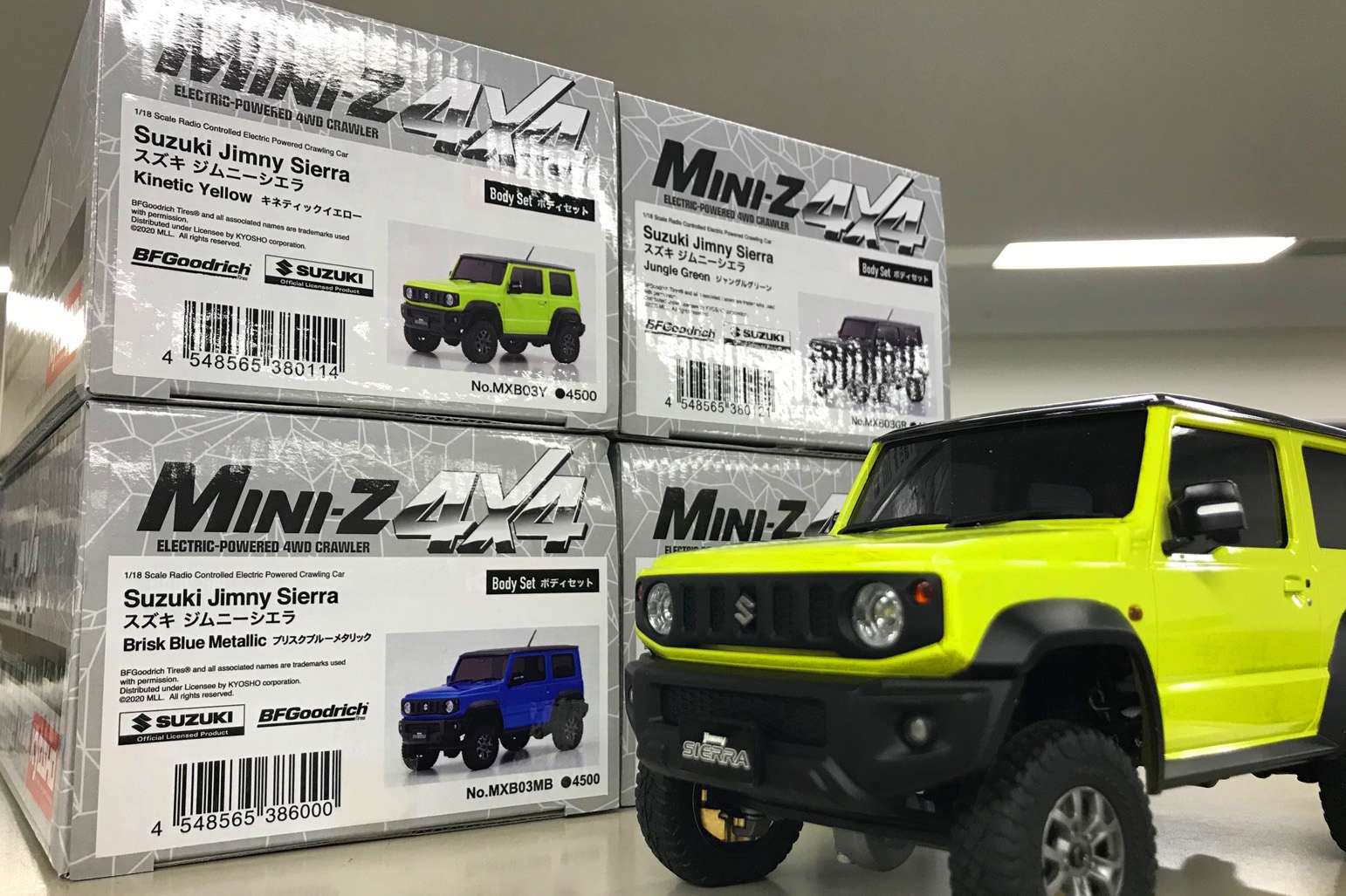 ミニッツ4×4 ボディセットとはなんぞや？ | KYOSHO RC BLOG