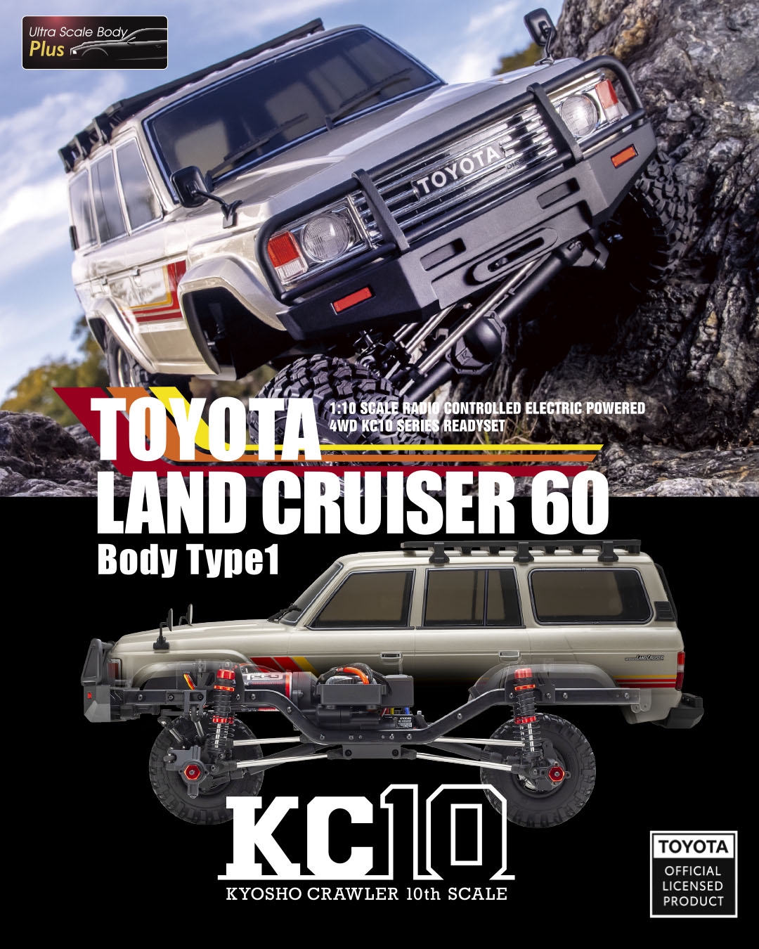 ミニッツ4x4用ベルトクローラーユニット キャタッピを紹介しています