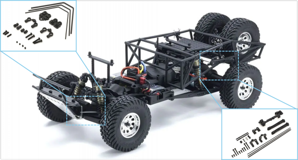 Outlawシリーズ スタビライザーについて #1 | KYOSHO RC BLOG