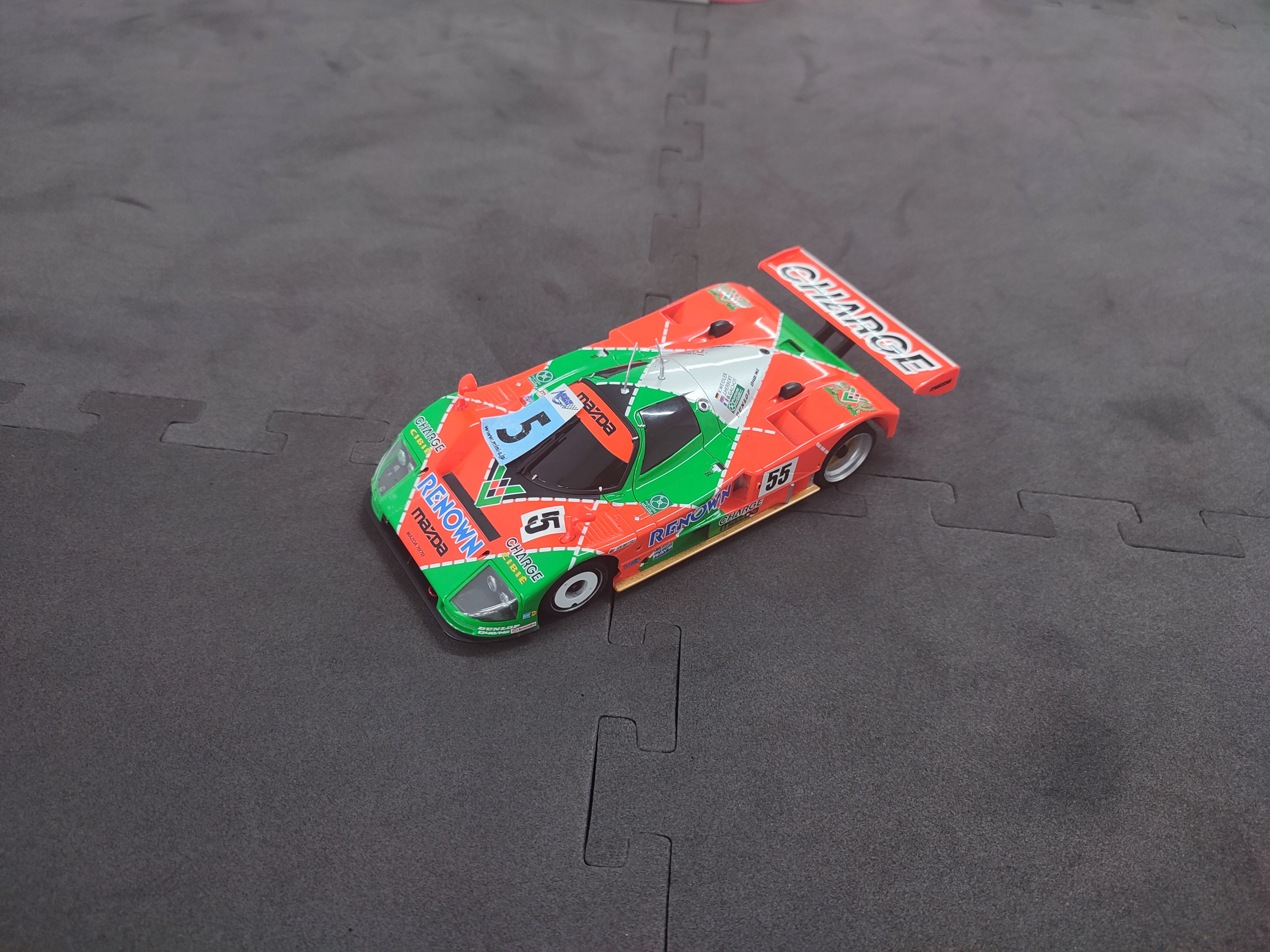 ミニッツ　Mazda 787B Kyosho Mini-z Body ASC Mazda 787B No.55 1991 Le Mans Winner