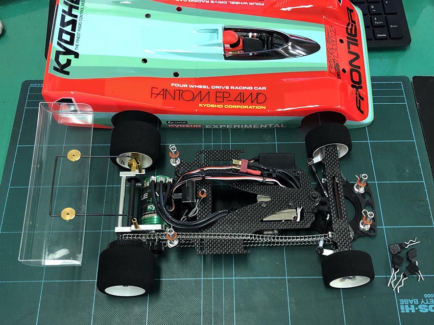 ファントムEP-4WDレース始動！その2 | KYOSHO RC BLOG