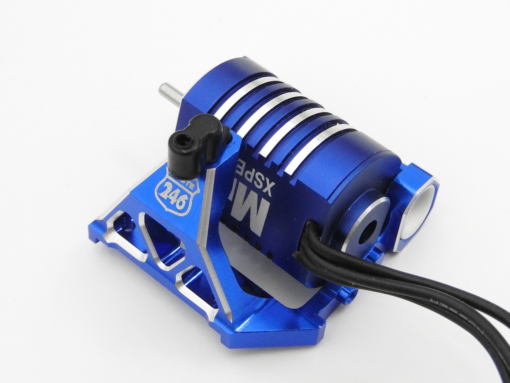 新型RC PLANNING R246 MMワンピースアルミモーターマウント