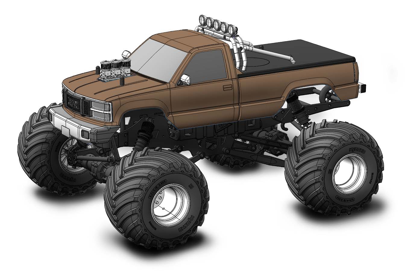 京商 USA-1 スペアボディ付き 1/8スケール ラジオコントロール ブラシレスモーターパワード