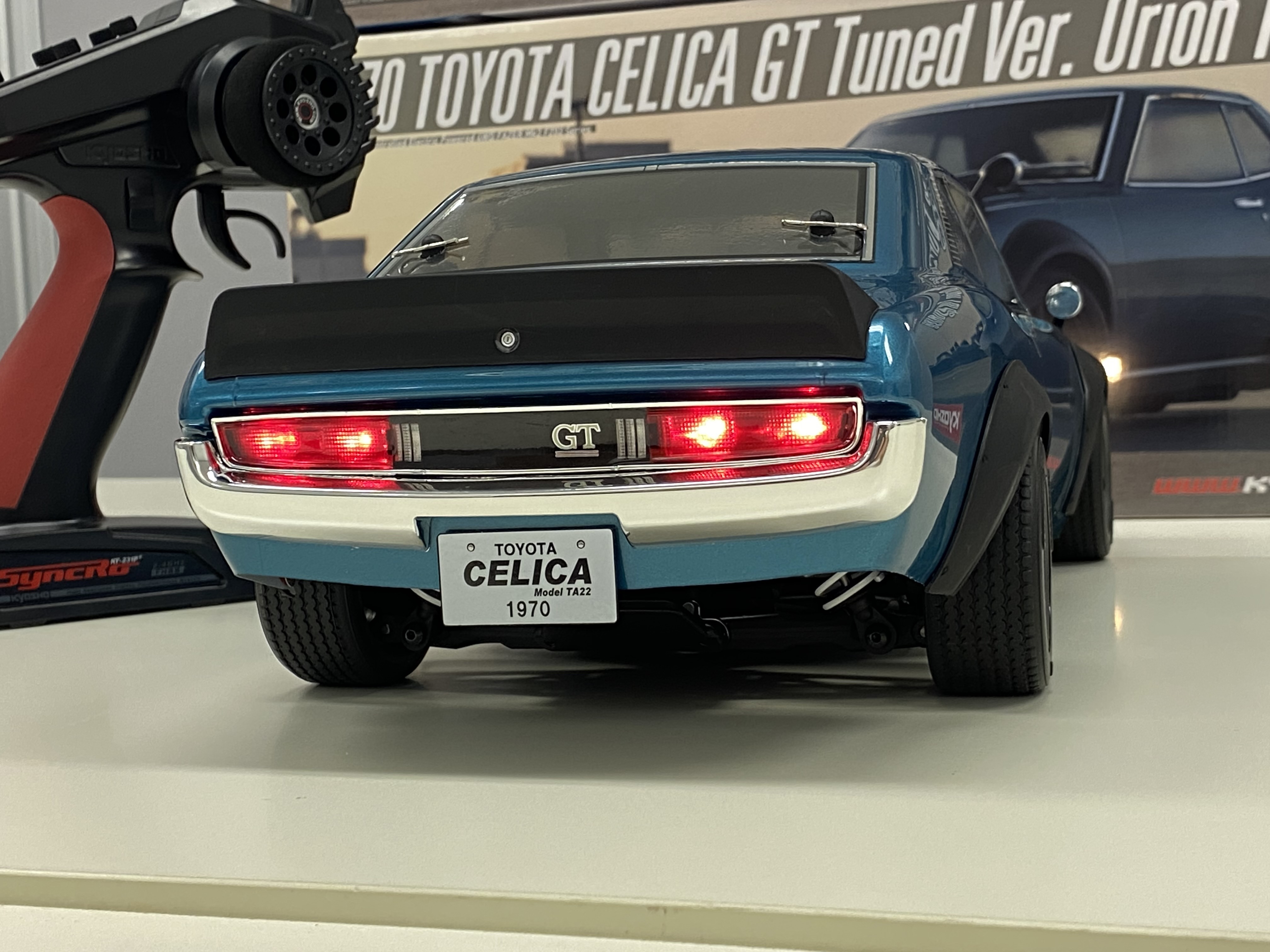 京商　レディセット 1970 トヨタ セリカ GT チューンド　バージョン完成品 京商 レディセット 1970 トヨタ セリカ GT チューンド