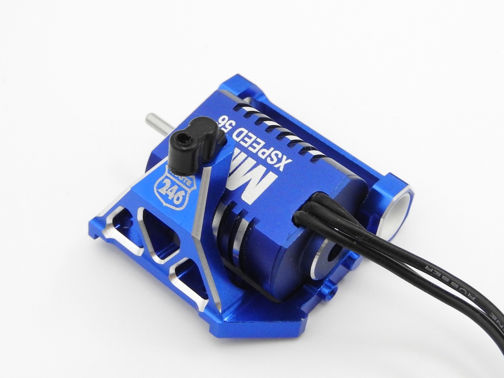 R246-1201R MS専用 MM アルミモーターマウント 新型RC PLANNING R246 MMワンピースアルミモーターマウント