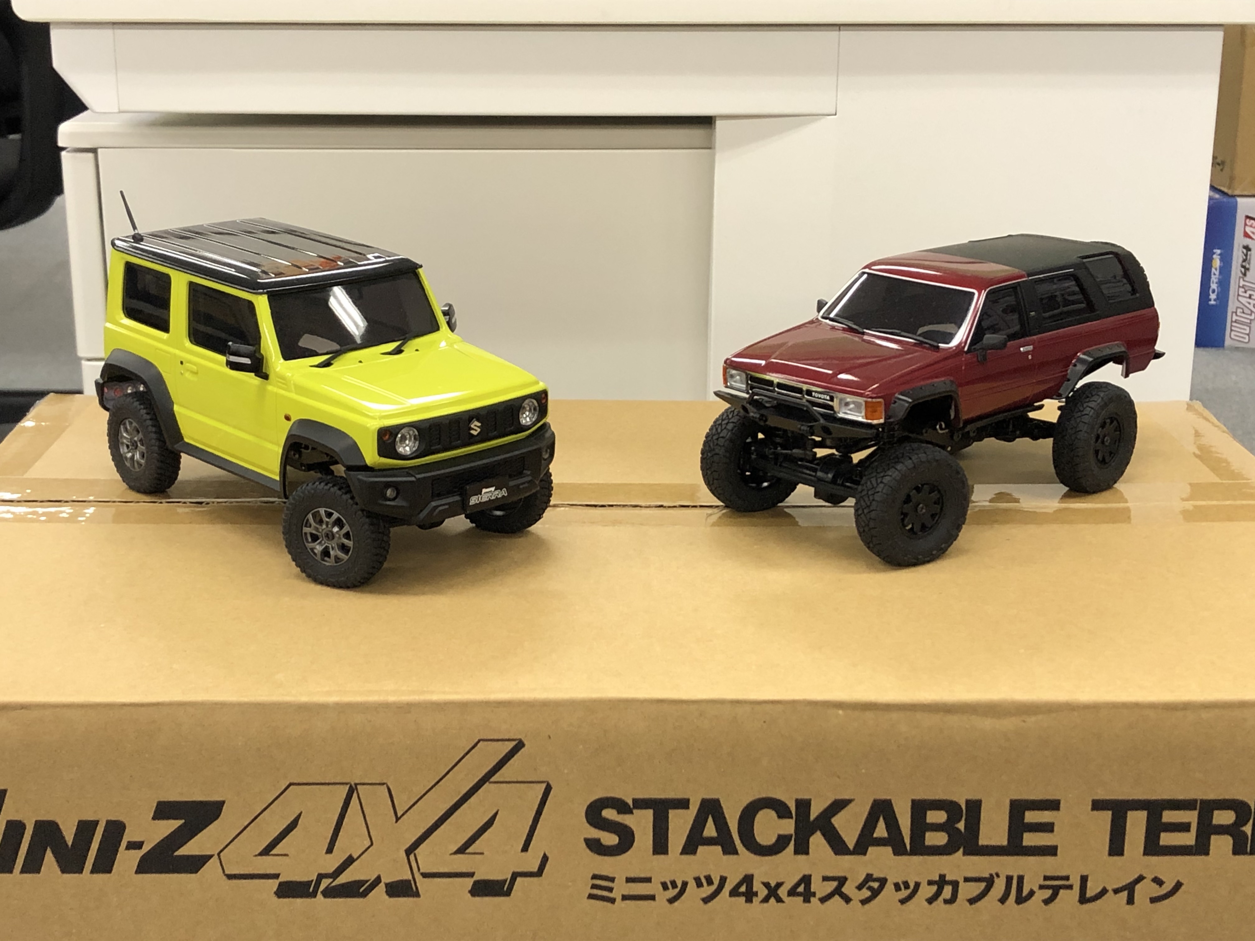 超大特価 ミニッツ mini-z ボディセット 4×4 ジムニー ダ○ド風 京商