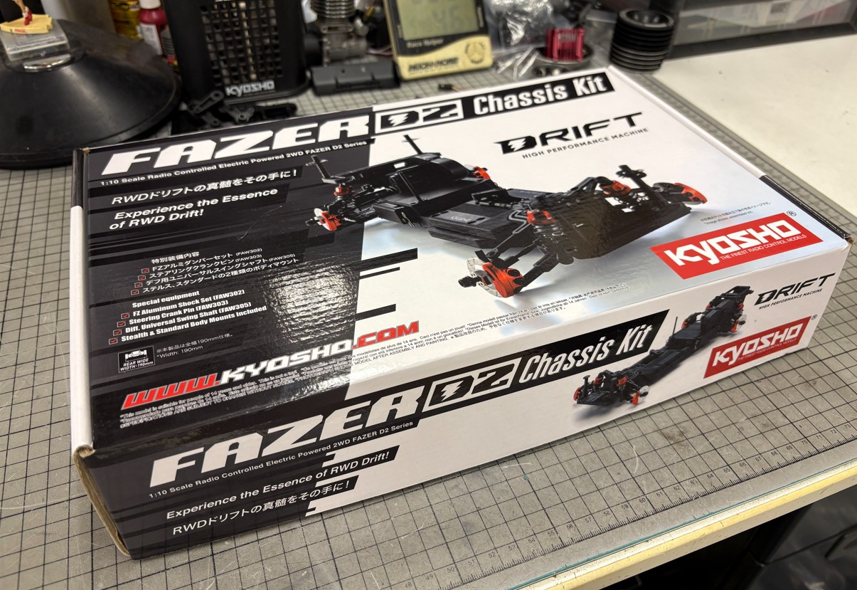 LAZER ZX7.5 & FAZER D2組立てキット | KYOSHO RC BLOG