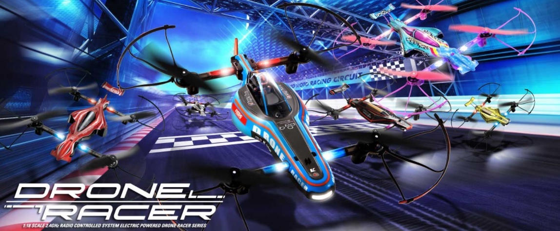 京商ドローレーサー 1/18スケール ラジオコントロール ドローンレーサー DRONE RACER