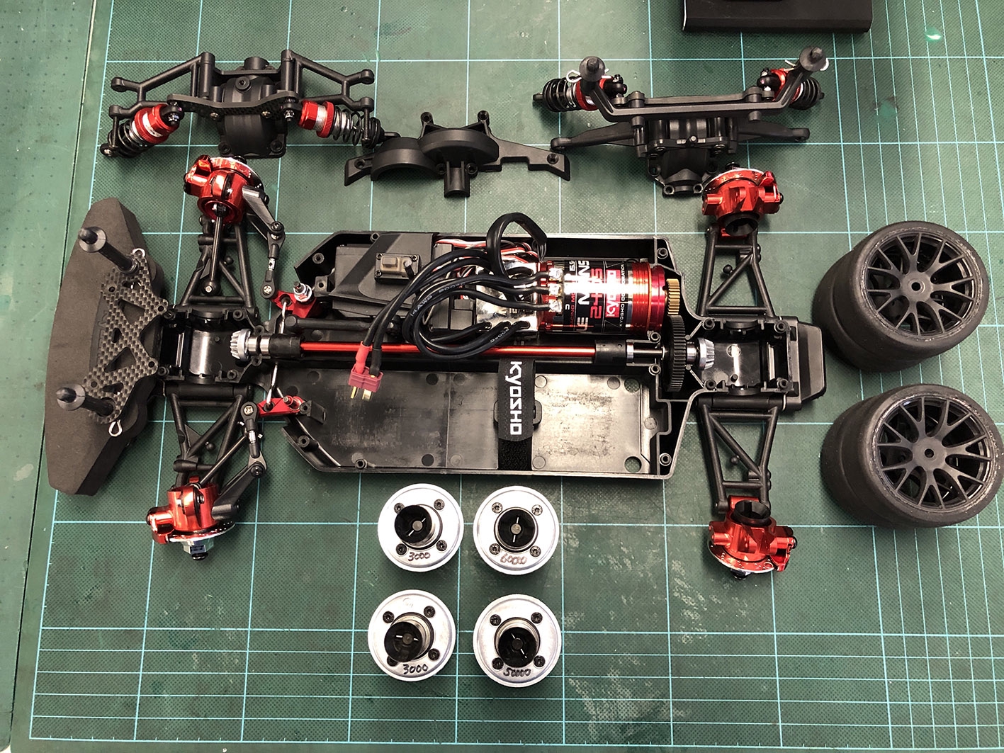 フェーザーMK2のデフギヤセッティング | KYOSHO RC BLOG