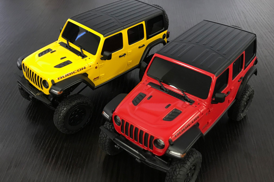 ミニッツ4×4 ジープラングラーに新色が!! | KYOSHO RC BLOG