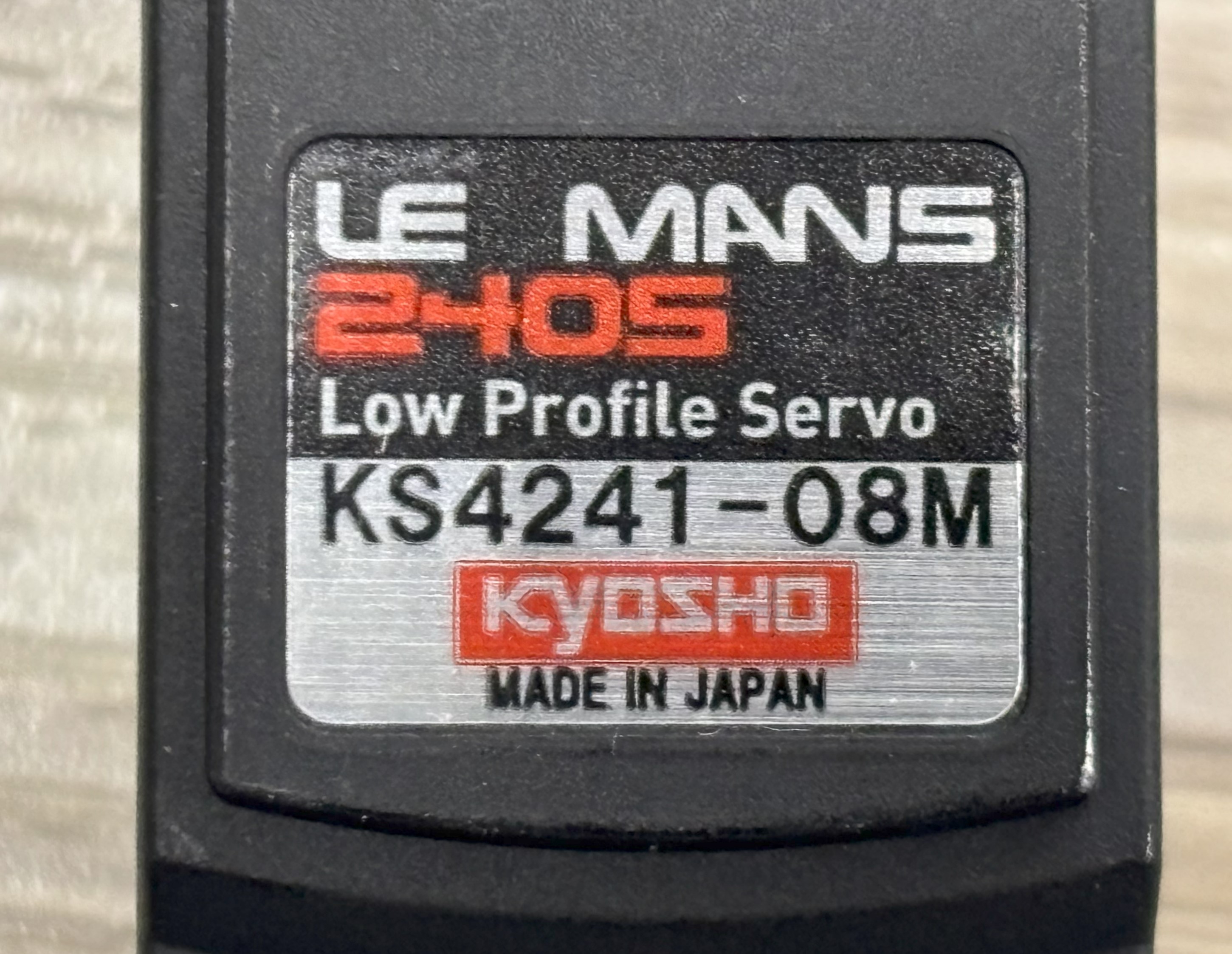 ル・マン サーボ登場！ | KYOSHO RC BLOG