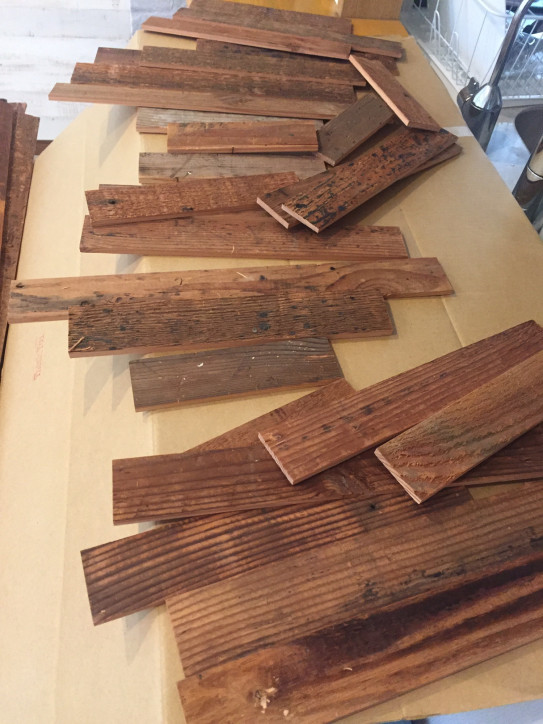 Diy キッチンカウンターを古材を使ってかっこよくリメイク Quality Of Life Diy キッチンカウンターを古材を使ってかっこよくリメイク Quality Of Life