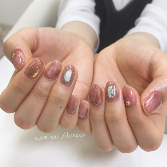 新menuのニュアンスネイルプランをお試し頂きました New Nail Me