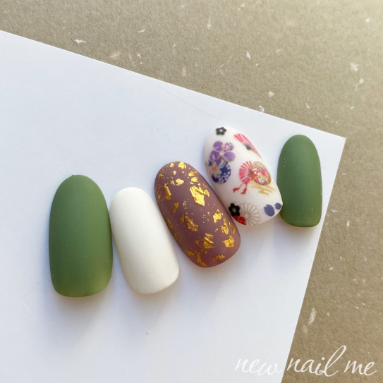 新年初ブログ おすすめ和柄ネイル New Nail Me
